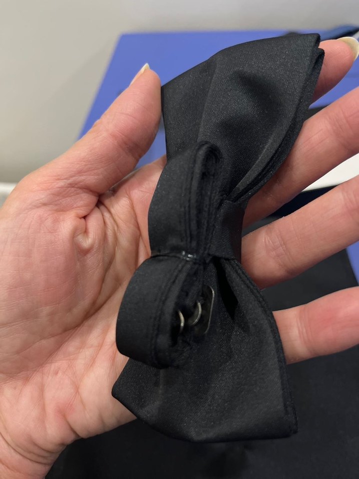 DS Damat Klasik Papyon ve İpek Mendil - Görsel 2