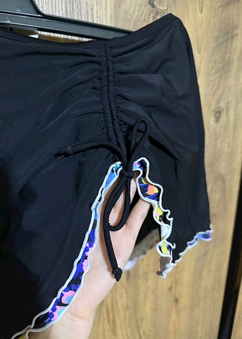 Etekli Siyah Mayo Altı - Görsel 3