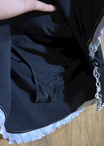 Etekli Siyah Mayo Altı - Görsel 4