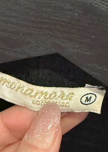 Kadın Siyah Uzun Ceket - Görsel 5