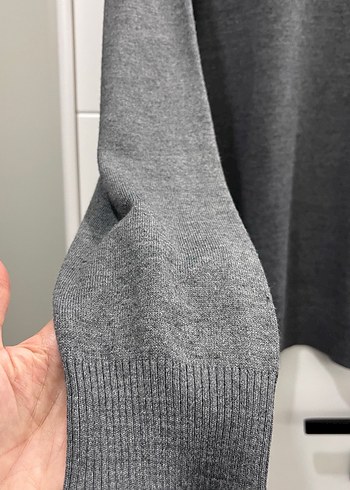 Altınyıldız Classics Gri Erkek Triko Kazak - Görsel 8