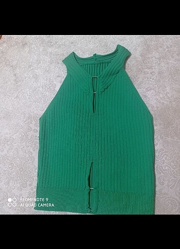 Diğer Tokalı crop bluz