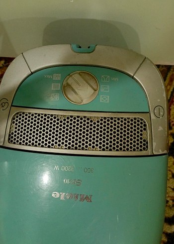 Gri-Turkuaz Elektrikli Süpürge