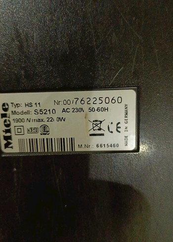  Beden Renk Gri-Turkuaz Elektrikli Süpürge