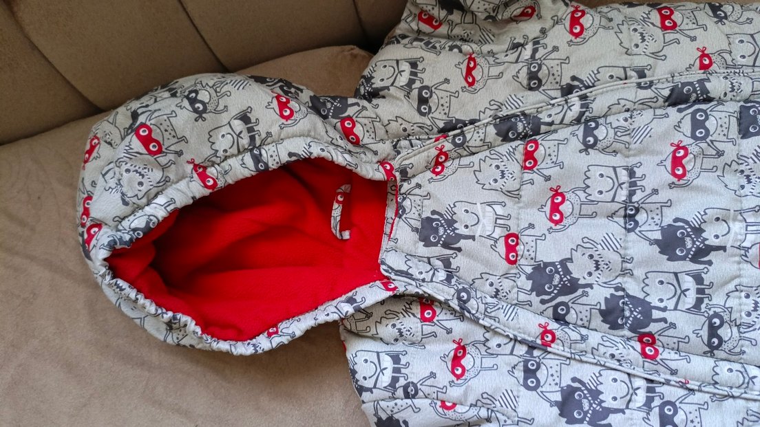 astronot tulum Gri Desenli Bebek Kız tulumu - Görsel 3