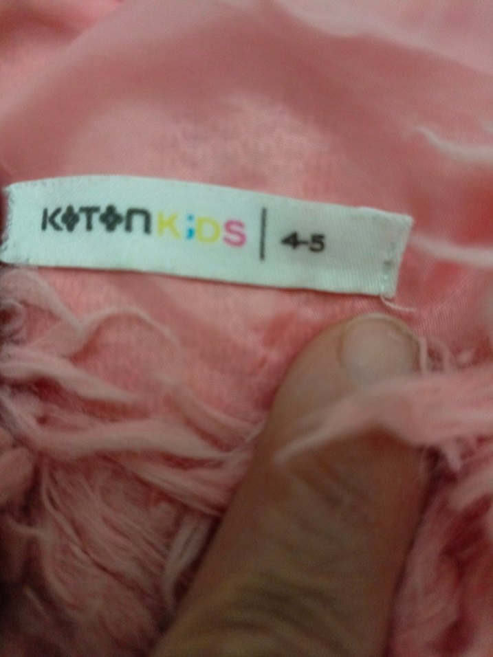 Kız Çocuk Pembe Kürklü Yelek - Görsel 3