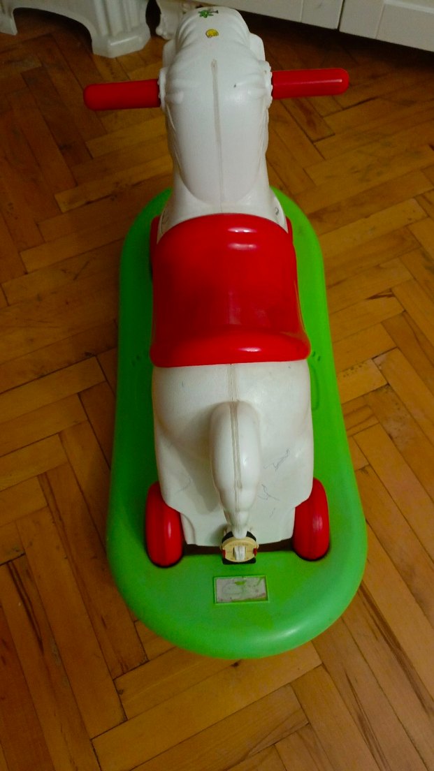 Renkli Sallanan At Oyuncağı - Görsel 2