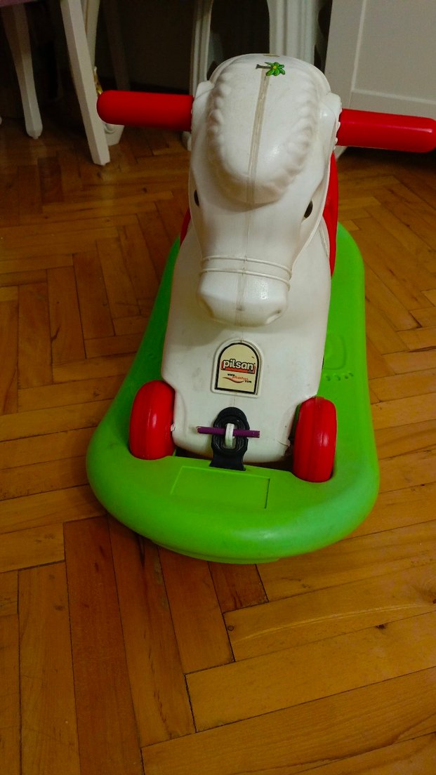 Renkli Sallanan At Oyuncağı - Görsel 5