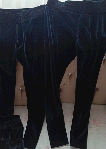 Bordo Kadife Kız Tayt - Görsel 9