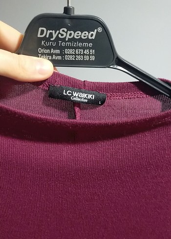 LC Waikiki Bordo Lc Waikiki Kadin Yunlu Sweatshirt