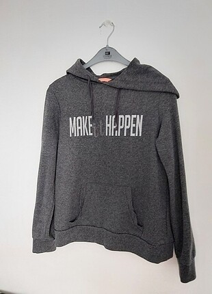 xs Beden gri Renk Sweatshirt