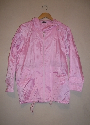 pembe yağmurluk