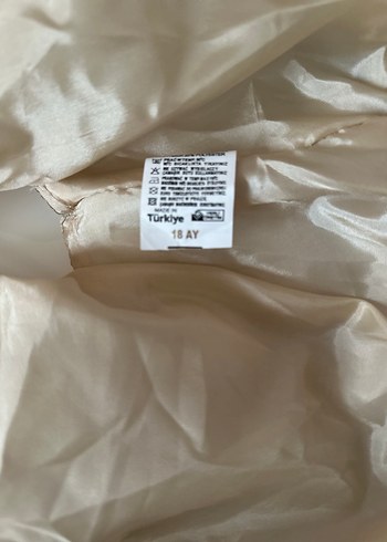 Kız Çocuk Beyaz Kürklü Yelek - Görsel 5