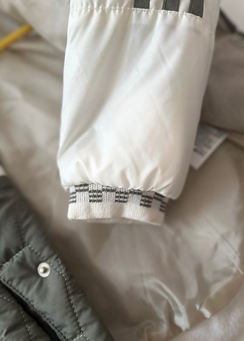 Düğmeli Gri Erkek Çocuk Mont - Görsel 5