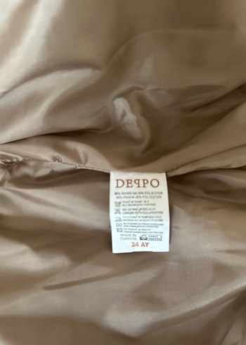 Kürk Detaylı Kahverengi Kız çocuk Yelek - Görsel 4