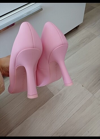 38 Beden pembe Renk Stradivarius pembe ayakkabı