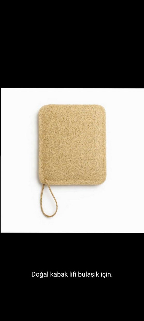 Kabak lifi bulaşık lifi - Görsel 2