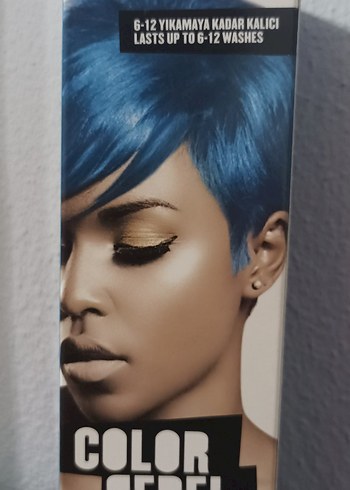 Color Rebel Mavi Yarı Kalıcı Saç Boyası 50 ml - Görsel 2