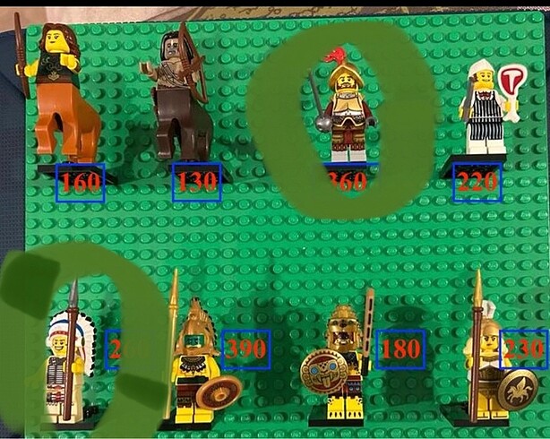 Lego Tribal chief, conquistador