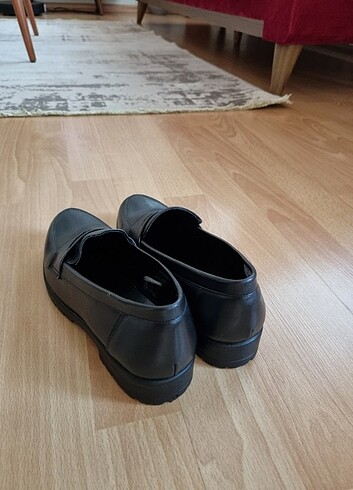 37 Beden siyah Renk Loafer 