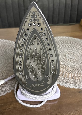 Tefal T150 Buharlı Ütü Gri lila Beyaz - Görsel 2