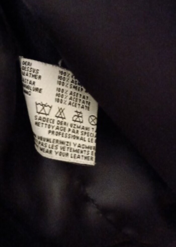  Bayan Deri Ceket - Görsel 3