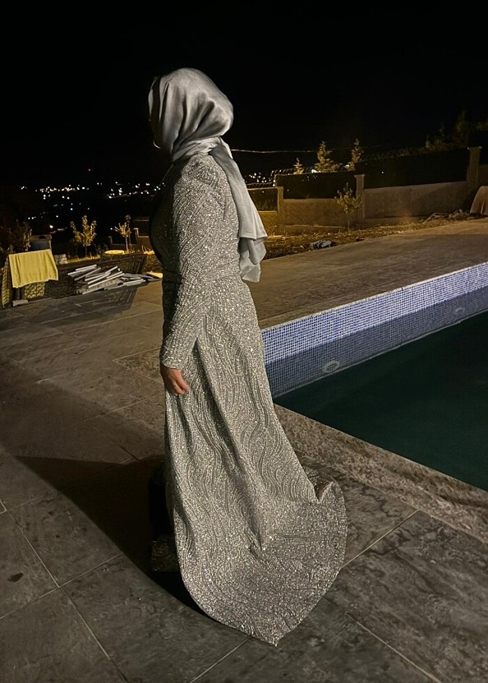 Nişan Tesettür Abiye - Görsel 2