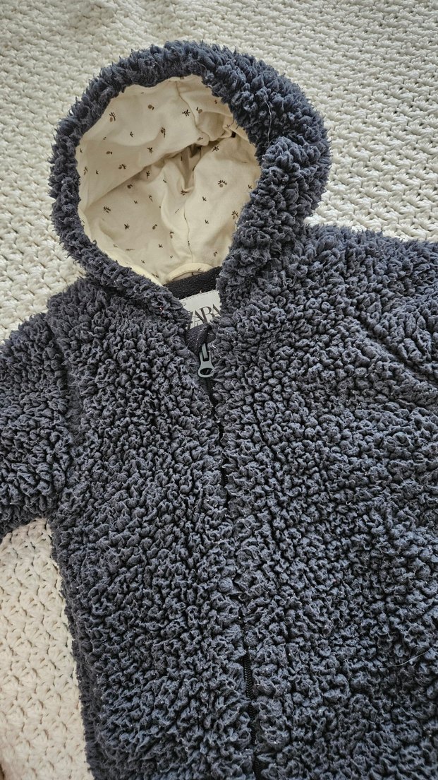 Zara Kürklü Bebek Tulumu - Görsel 4