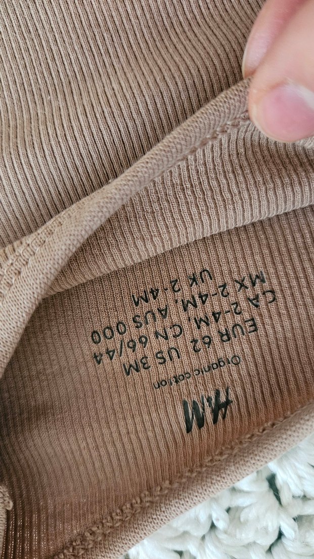 Bebek Kız Body Pastel Bej - Görsel 2