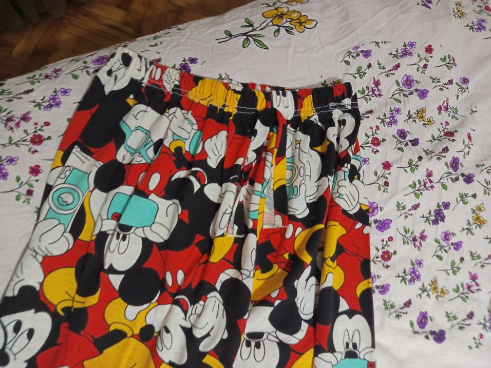 Renkli Baskılı pijama altı - Görsel 3