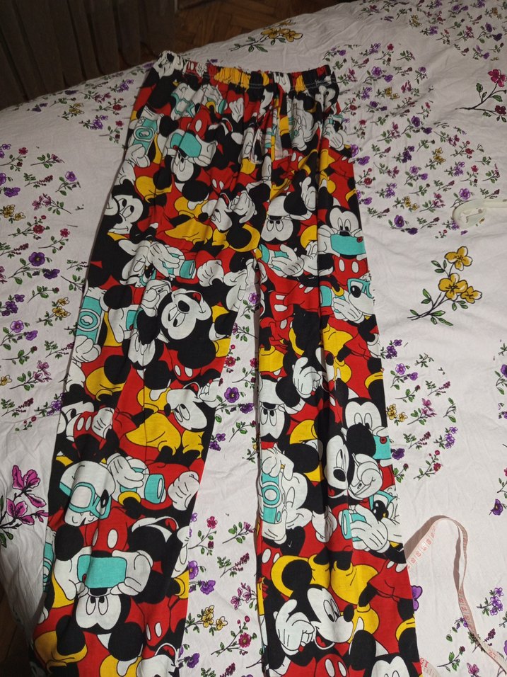 Renkli Baskılı pijama altı - Görsel 2