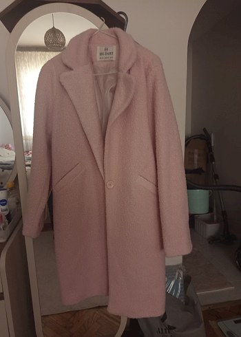 Pembe Yumuşak Kumaş Kaban - Görsel 4