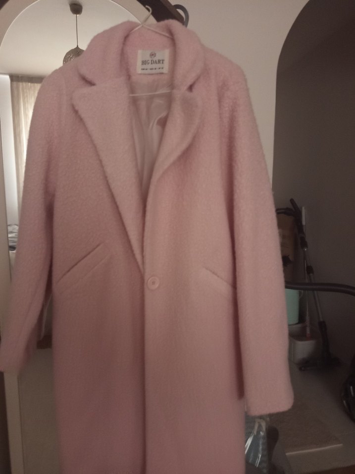 Pembe Yumuşak Kumaş Kaban - Görsel 3