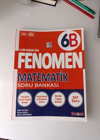 Fenomen 6B Matematik Soru Bankası 557 Soru