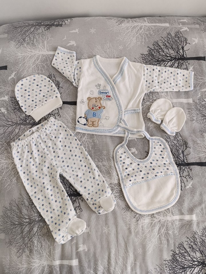 5 li Hastane Çıkışı Seti - Görsel 2