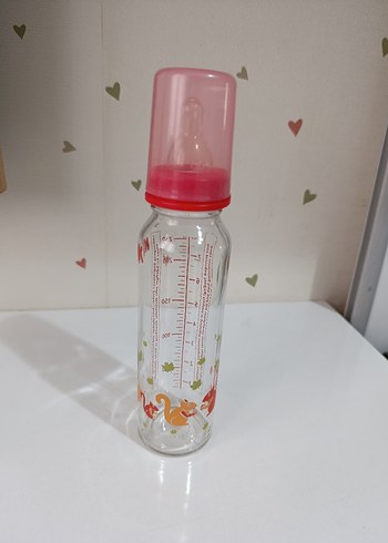 Nuk 250 ml Cam Biberon - Görsel 7