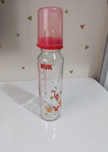 Nuk 250 ml Cam Biberon - Görsel 2