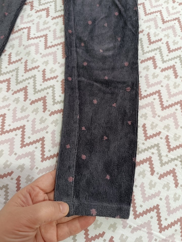 Temiz Kadife Tayt - Görsel 5