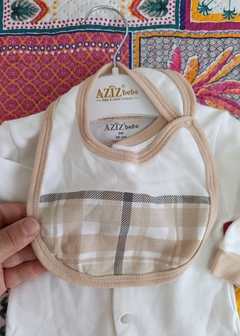 Ekoseli Bebek Erkek 4'lü Pamuklu Takım - Görsel 5