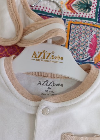 Ekoseli Bebek Erkek 4'lü Pamuklu Takım - Görsel 8