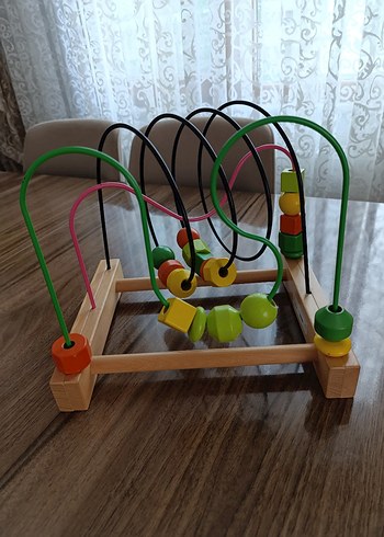 Ikea ikea ahşap boncuklu helezon