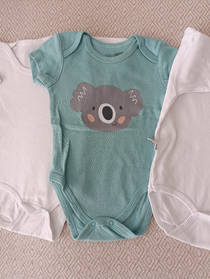 3 adet yarım kollu zıbın - Görsel 3