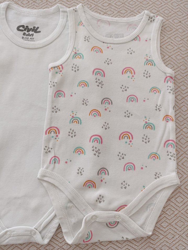 Üç adet zıbın kolsuz - Görsel 2