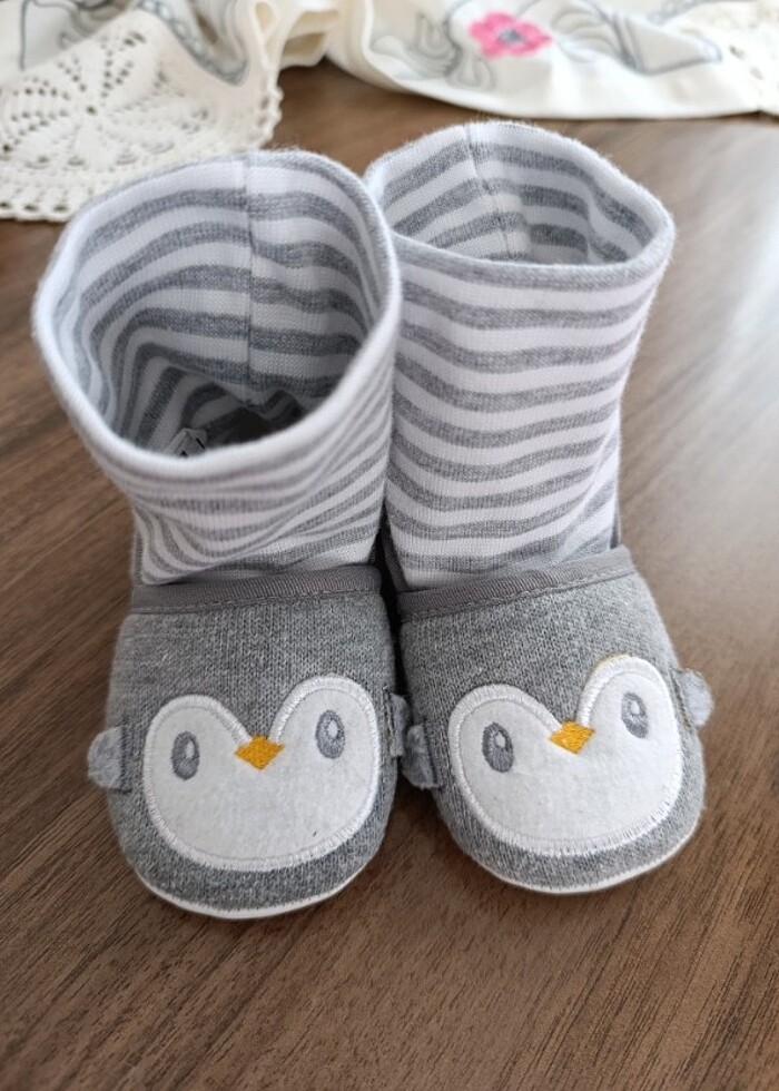Çoraplı bebek ayakkabısı - Görsel 4