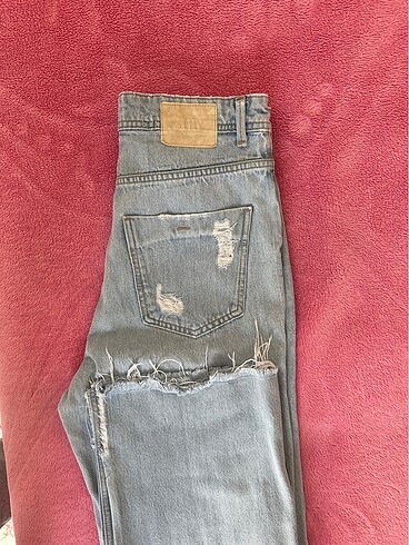 Zara Zara yüksek bel jean