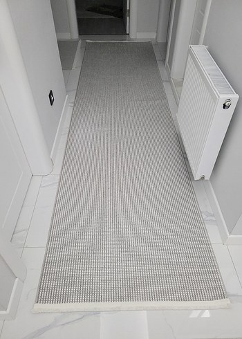 Gri Modern Bukle hali - Görsel 2