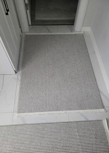 Gri Modern Bukle hali - Görsel 3