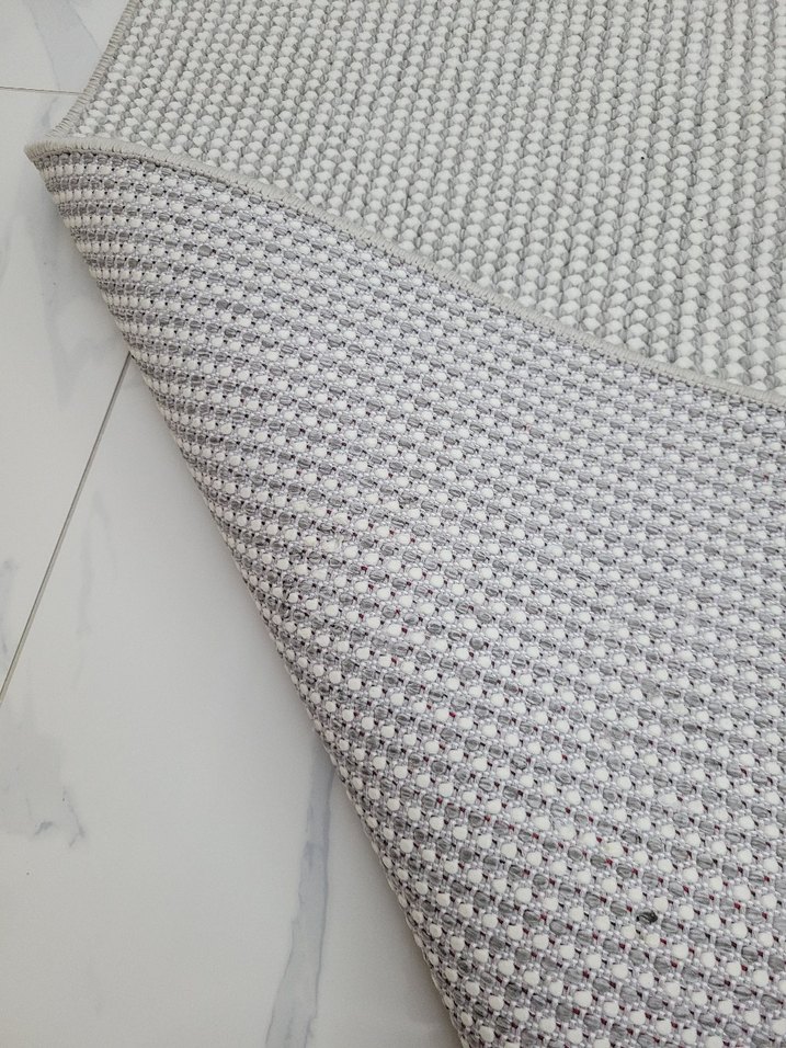 Gri Modern Bukle hali - Görsel 5