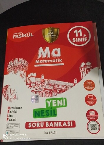 11. Sınıf matematik yeni nesil soru Bankası 