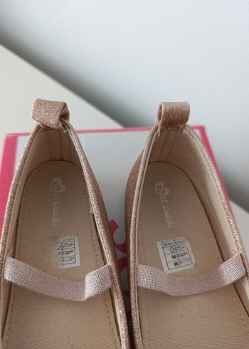 LC Waikiki Kız Çocuk Elastik Bantlı Pembe Babet